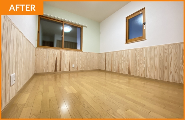 お部屋のリフォーム事例2アフター